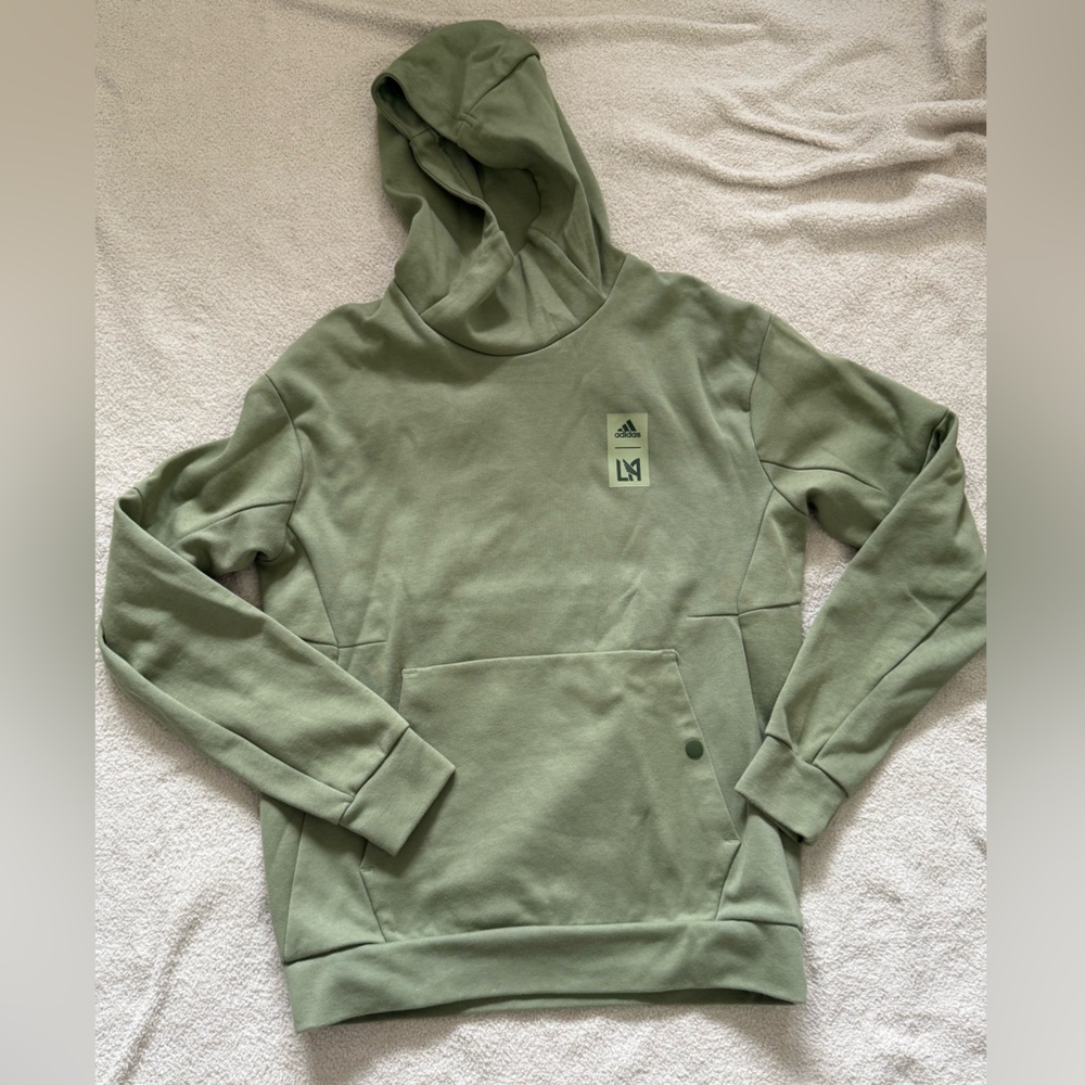 LAFC Adidas Olive Green Hoodie